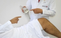 استبدال مفصل ركبة يعيد الحركة لستيني بمستشفى الدكتور سليمان الحبيب بالخبر