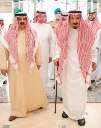 عاجل| خادم الحرمين الشريفين يستقبل ملك مملكة البحرين