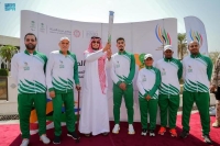 نائب أمير الشرقية يتسلم شعلة دورة الألعاب السعودية 2022
