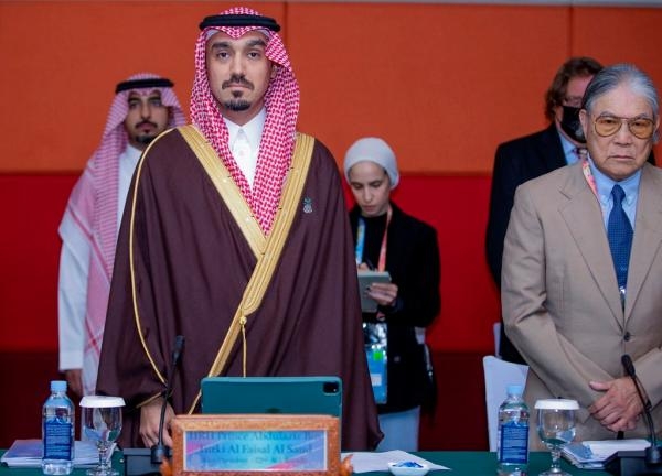 الأمير عبدالعزيز الفيصل يرأس وفد السعودية 