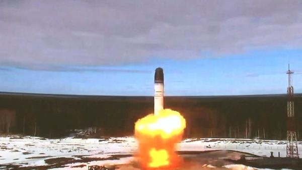 صاروخ سارمات الباليستي الروسي العابر للقارات