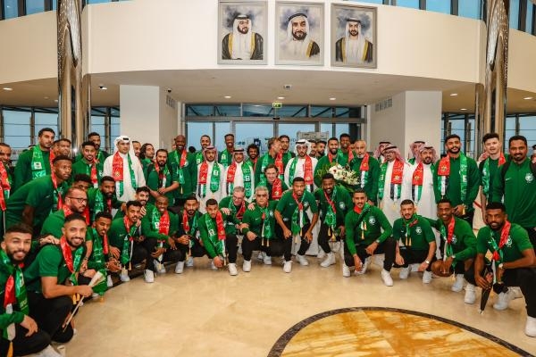 بعثة المنتخب السعودي تصل إلى أبوظبي لبدء المرحلة الثالثة من البرنامج الإعدادي لكأس العالم