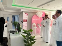 «رايتك وردية».. حملة للكشف المبكر عن سرطان الثدي في مستشفى رفحاء المركزي