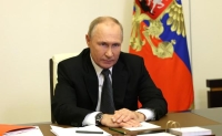 فلاديمير بوتين يترأس اجتماعًا لمجلس الأمن الروسي - د ب أ