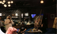 ورشة عمل في مقهى موهوب بالرياض - الصورة من موقع هاوي الرسمي