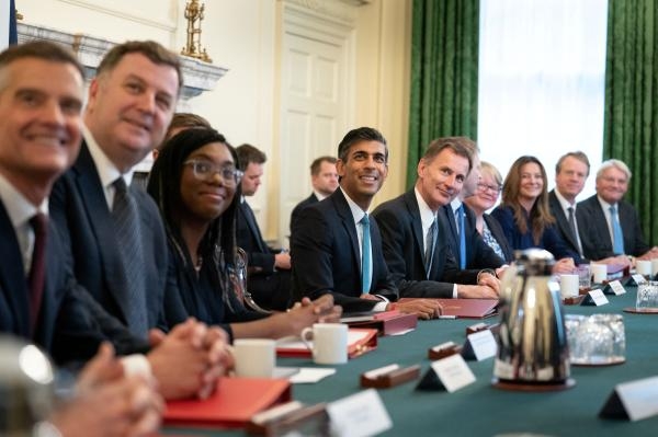 أول اجتماع للحكومة البريطانية الجديدة برئاسة ريشي سوناك- رويترز