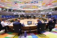 تشارلز ميشيل يترأس اليوم الثاني من قمة الاتحاد الأوروبي في المجلس الأوروبي - رويترز