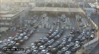 شاهد.. ازدحامات وتوقف حركة المركبات على جسر الملك فهد منذ ساعات / عاجل