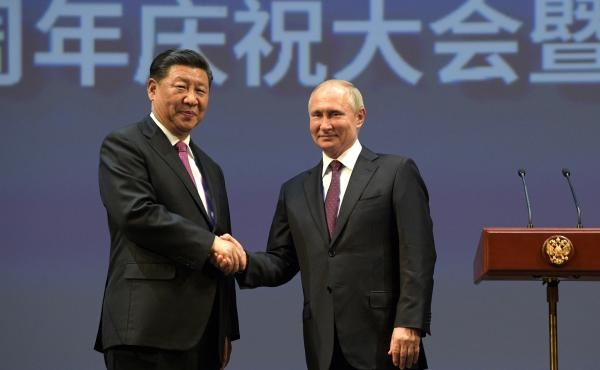 الرئيسان الصيني شي جين بينج والروسي فلاديمير بوتين - مشاع إبداعي
