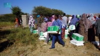 مركز الملك سلمان يواصل مساعداته في الصومال بأطنان من السلال الغذائية