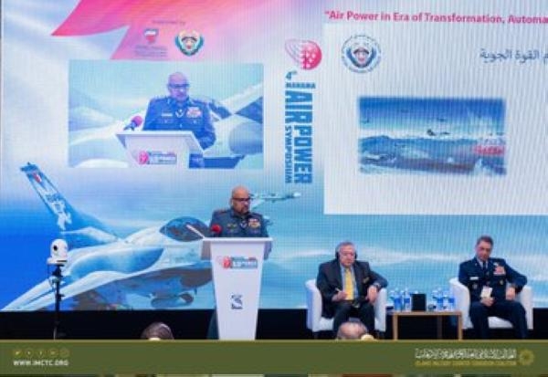 معرض البحرين الدولي للطيران يقام بتنظيم من قوّة دفاع مملكة البحرين - الحساب الرسمي للتحالف على تويتر