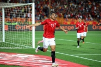 فيديو.. مصطفى محمد يسجل هدفًا رائعًا لمنتخب مصر ضد بليجكا