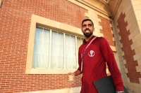 حسن الهيدوس لاعب منتخب قطر