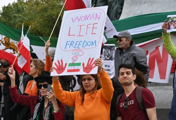 مظاهرات داعمة لاحتجاجات إيران - رويترز