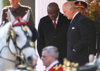 في أول استقبال رسمي منذ توليه العرش.. الملك تشارلز يستضيف رئيس جنوب إفريقيا
