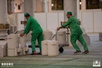 توزيع أكثر من 2 مليون عبوة ماء زمزم في المسجد النبوي خلال الربع الأول من هذا العام