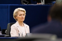 رئيسة المفوضية الأوروبية أورسولا فون دير لاين أعلنت انشاء صندوق سيادي - د ب أ