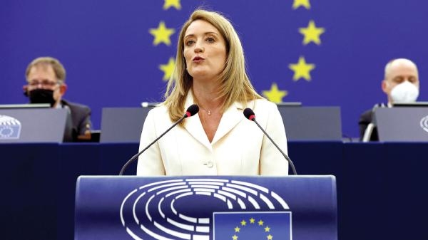 رئيسة البرلمان الأوروبي أعلنت تعليق الاتصال المباشر مع نظام إيران حتى إشعار آخر - اليوم