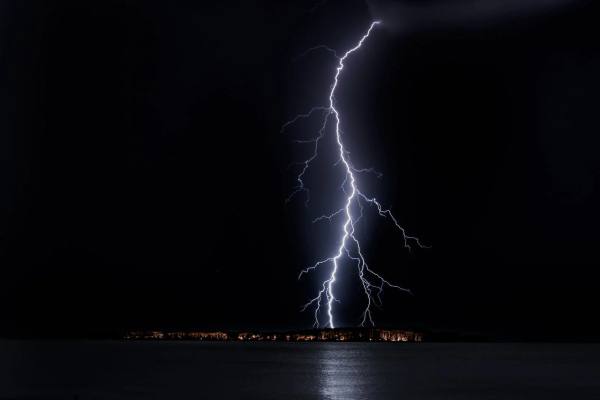 Do not go outside during thunderstorms, especially if accompanied by lightning