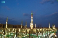 "الهلال الأحمر" بالمدينة المنورة يباشر حالة ولادة بساحة المسجد النبوي