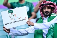 أجواء مثيرة.. جماهير السعودية تشعل مباراة بولندا في كأس العالم