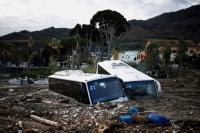  حصيلة ضحايا العاصفة التي ضربت جزيرة إسكيا الإيطالية قبالة مدينة نابولي - اليوم 