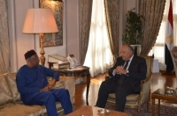 وزير خارجية مصر يستقبل المبعوث الأممي لليبيا في القاهرة - اليوم