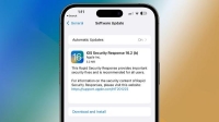 تحديث سريع للاستجابة الأمنية لمستخدمي iOS 16.2