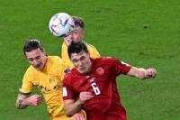 صور مباراة الدنمارك وإستراليا في كأس العالم 2022