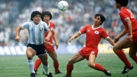 مارادونا في مواجهة الأرجنتين وكوريا الجنوبية في 1986