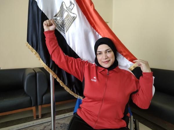 فاطمة أحمد في بطولة العالم للكاراتيه لكِبار متحدي الإعاقة - اليوم