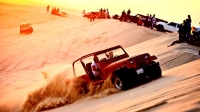 تتنوع الأنشطة السياحية في صحراء النفوذ وتُقام سباقات رالي للسيارات وعربات الدفع الرباعي - روح السعودية