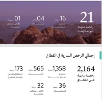 21 رخصة تعدينية جديدة في السعودية خلال شهر شهر