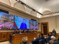 الرئيسة الإيرانية المنتخبة مريم رجوي تخاطب الشيوخ والبرلمان الإيطاليين - اليوم