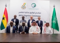 الاتحادين السعودي والغاني يوقعان مذكرة تفاهم وتعاون على هامش مونديال 2022