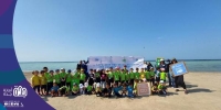 تنظيف شاطئ خليج سلمان في مبادرة تطوعية- حساب أمانة جدة على تويتر