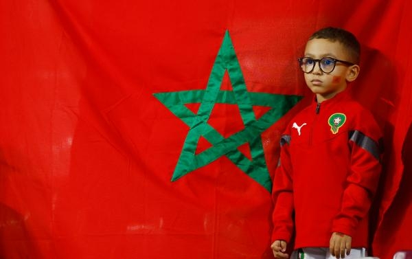 مباراة المغرب وكرواتيا.. أجواء جماهيرية رائعة في مدرجات استاد خليفة الدولي