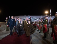 وزير الخارجية يصل إلى الأردن لترؤس وفد المملكة في مؤتمر بغداد للتعاون