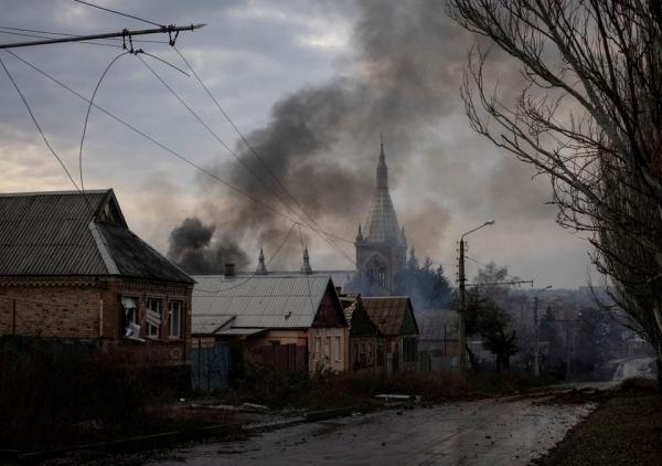 القوات الروسية قصفت مدينة كوراخوف في دونيتسك ما أسفر عن إصابة شخص واحد - رويترز