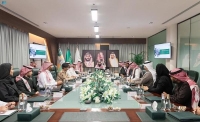 اجتمع الأمير عبد الله بن بندر بن عبد العزيز مع أعضاء البرنامج واستعرض أهم منجزات برنامج التطوير وأبرز ما تحقق - واس