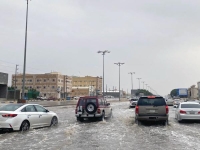 الشوارع تغرق بمياه الأمطار - اليوم