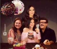 إيمي سمير غانم تحتفل بيوم ميلاد شقيقتها دنيا على طريقتها الخاصة
