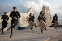 ضمن مهرجان قمم الدولي الثاني.. جورجيا تقدم عروضها في قلعة شمسان بعسير