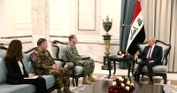 الرئيس العراقي يشيد بمواقف حلف الناتو الداعمة للعراق في حربه ضد الإرهاب - حساب رئاسة الجمهورية على تويتر 
