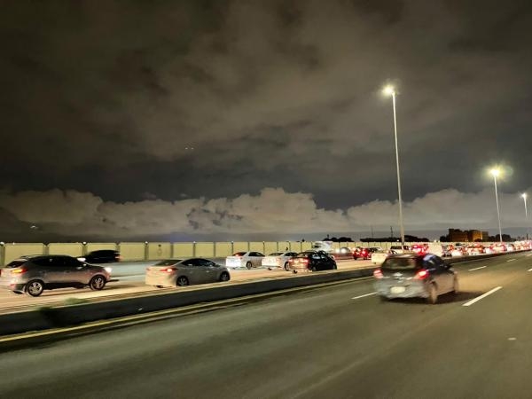 المرور السعودي أغلق الطريق جزئيًا للحفاظ على سلامة السائقين والتحقيق في الحادث- اليوم