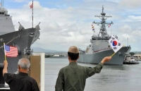 القوات البحرية الأمريكية والكورية الجنوبية، أجرت تدريبًا مشتركًا - اليوم