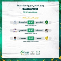 3 مباريات في انطلاقة كأس وزارة الرياضة لكرة السله
