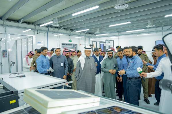 وزير الطاقة يدشن مجمع المختبر الخليجي في الدمام