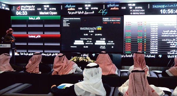 مؤشر الأسهم السعودي يتراجع خلال التعاملات الصباحية