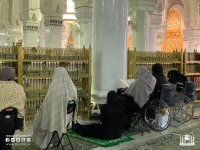 عاجل/ شؤون الحرمين تخصص مصلى لكبيرات السن داخل المسجد الحرام